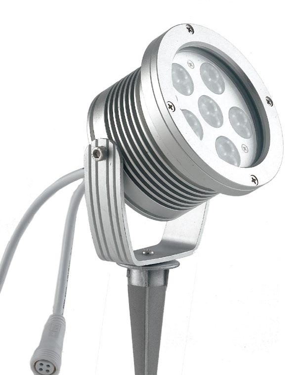 Proiettore per esterno IP 65 in alluminio led integrato RGB IRIDE Proiettore per esterno IP 65 in alluminio led integrato RGB IRIDE